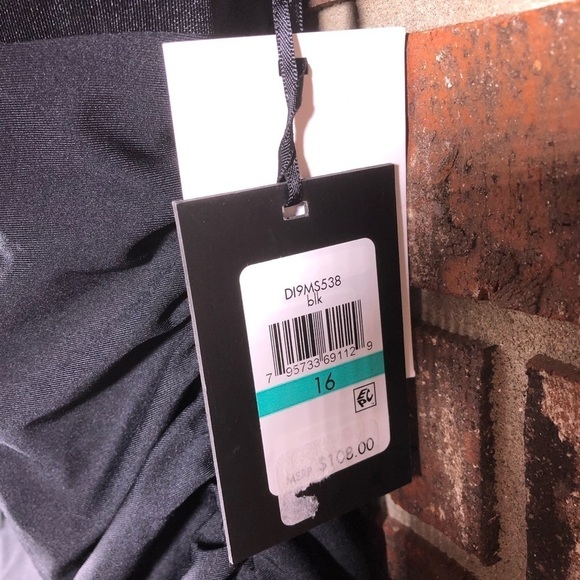 Dkny Mesh Slimming One Piece Swimsuit - Picture 4 of 7